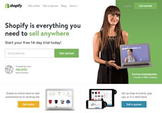 Shopify，一枚簡(jiǎn)潔清新的國(guó)外電子商務(wù)平臺(tái)網(wǎng)站